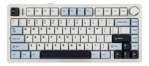 Teclado Mecânico Epomaker X Aula F75 Sem Fio Leobog Reaper