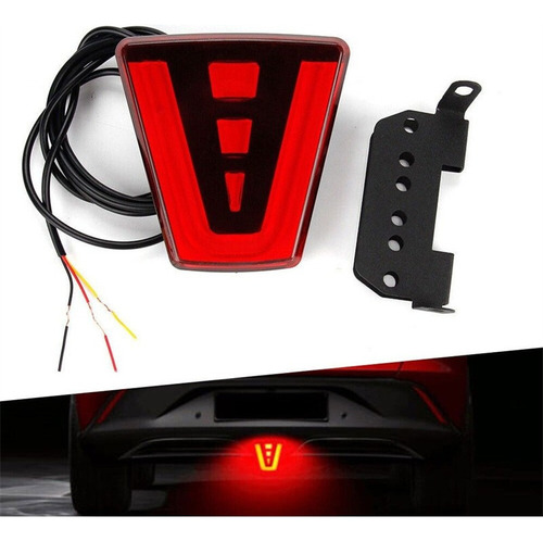 Coche Universal Led F1 Luz Trasera Luz De Freno + Soporte