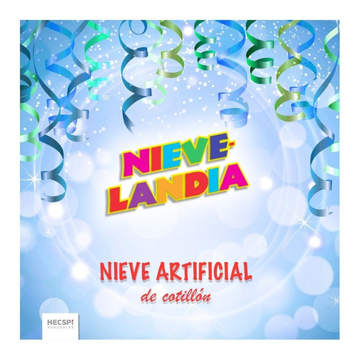 Nieve Espuma Artificial Nievelandia Carnaval Cotillon
