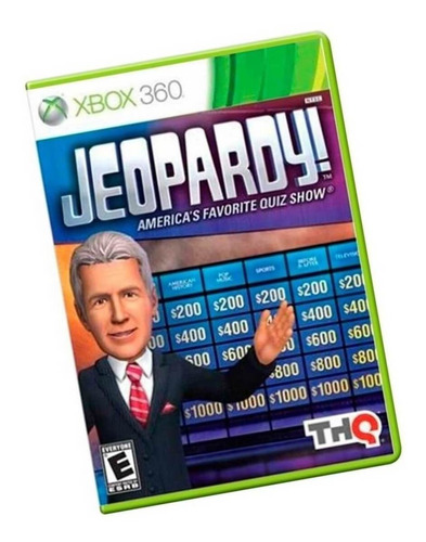 Jeopardy Americas Favorite Quiz Show Xbox 360 Mídia Física