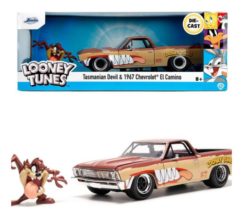 Tasmanian Devil & 1967 Chevrolet El Camino Escala 1:24, Jada