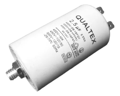 Capacitor 2,5uf Para Pequeños Motores Electricos