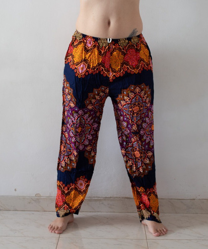 Pantalón Hindú Estilo Resortado Yoga