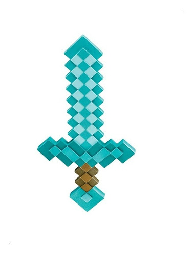 Minecraft Espada De Diamante 51 Cms 