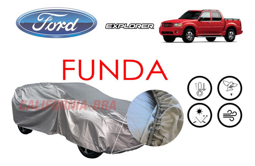 Cover Impermeable Broche Eua Ford Explorer Sport-2001-2005