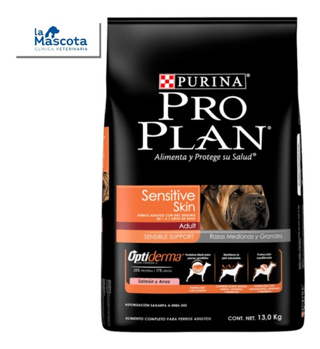 Pro Plan Piel Sensible 15kg + Regalos. Comida Perros 