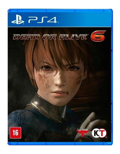 Jogo Playstation 4 Dead Or Alive 6 - Novo - Mídia Física