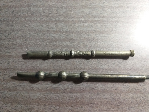 Imagen 5 de 5 de 2 Bombilla Antigua De Mate