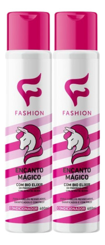 Kit 2x Condicionador Encanto Mágico Fashion Cosméticos 400ml