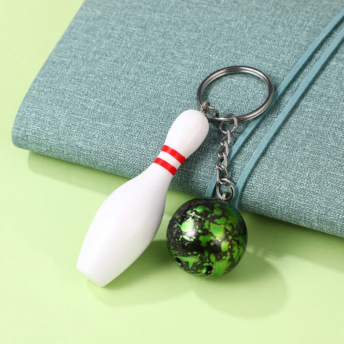Chaveiro Decorativo - Bowling, 10 Unidades.