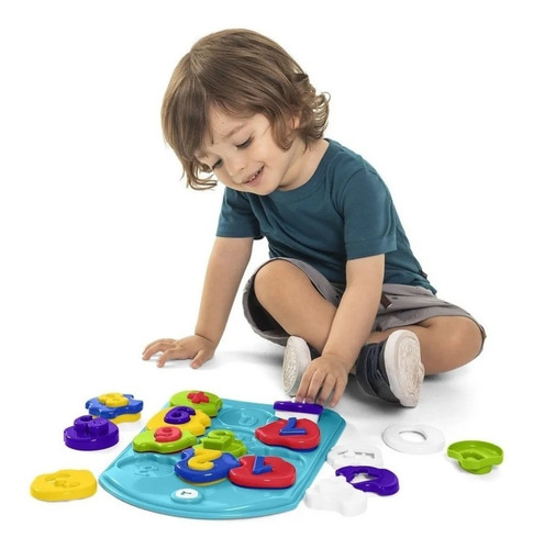 Rompecabezas Didáctico Puzzle Mania Números Calesita Tateti