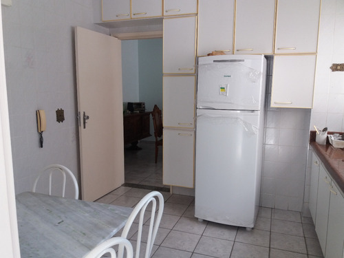 Vendo Apto. Mobiliado Praia Do Itararé, Prédio De Frente Para A Praia 2 Quartos(+1) - Ótima Localização