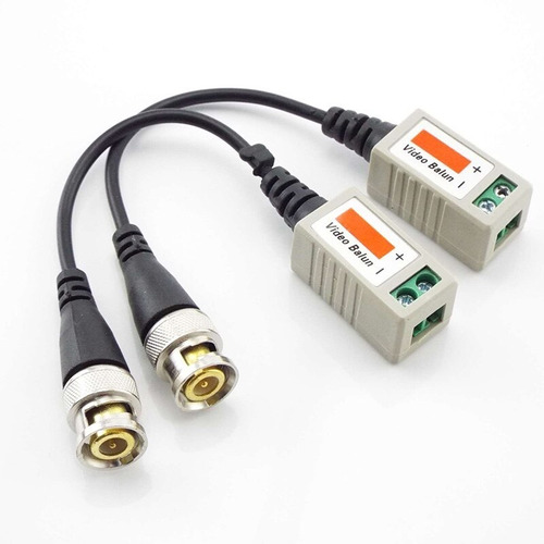 Conector Balun Pasivo De Video Cctv Hd H102 Macrotechnology