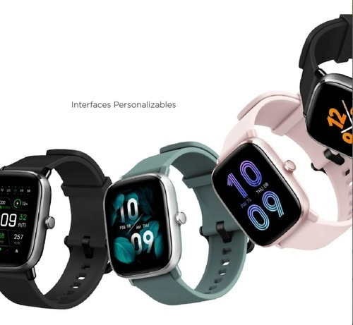 Smartwatch Amazfit Fashion GTS 2 Mini Sport 1.55" caja 1.55" de aleación de aluminio black, malla midnight black de silicona A2018