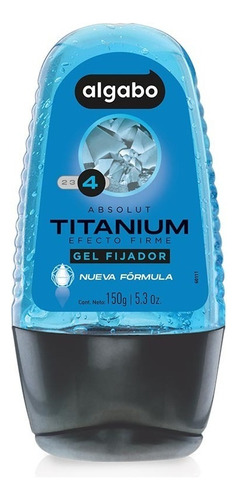 Caja X12 Gel Capilar Titanium 150g Algabo