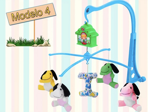 Imagen 5 de 7 de Movil P/bebe Cuna Corral Didactico Musical Diversion