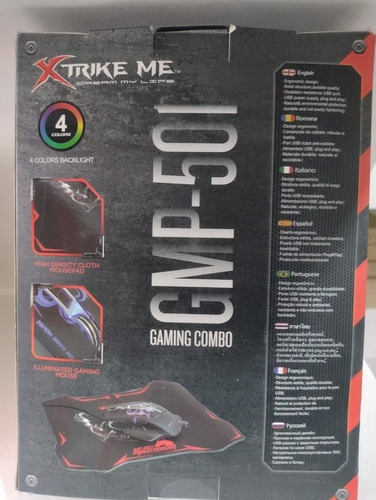 Imagen 2 de 2 de Mouse Y Mousepad Gamer