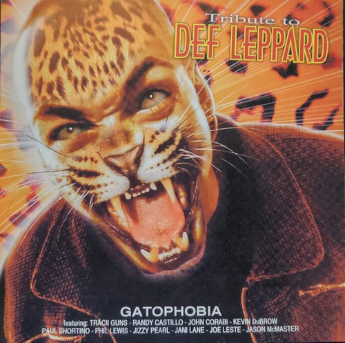 Cd: Tributo A Def Leppard: Gatophobia (varios Artistas)