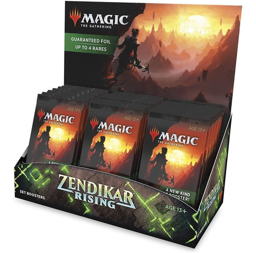 Set Booster Box Zendikar Rising Mtg - Eng - Magicdealers