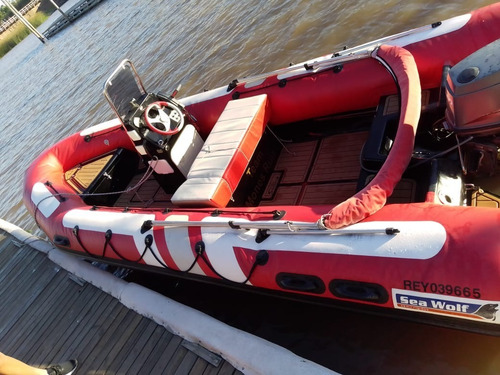 Seawolf 5,80 Yamaha 60 Hp 2 Tiempos Con Tráiler Mctrail
