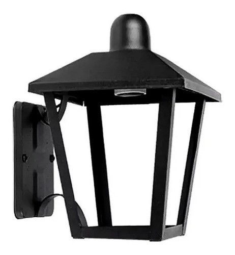 Farol Para Exterior De Pared Trapecio C/vidrio Ideal Jardin