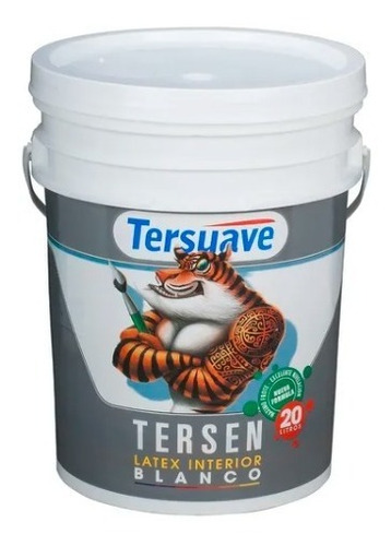 Pintura Latex  Blanco Tersen Tersuave 10 Lts En Coronado