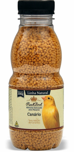 Realbird Racao Extrusada Natural Super Premium Para Canário