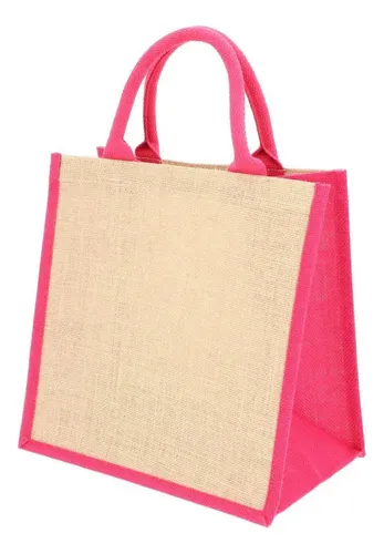 20 Piezas Bolsa De Yute Spring Interior Plastificado Colores