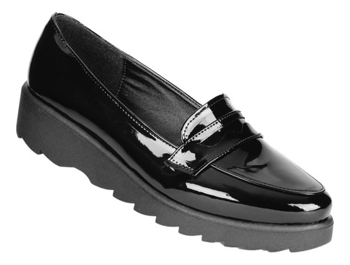 Zapato Moda Mujer Salvaje Tentación Negro 00303505 Tipo Char