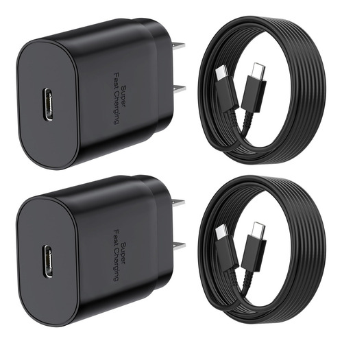 Cargador Android De 25 W Para Samsung Carga Ultrarrápida Con