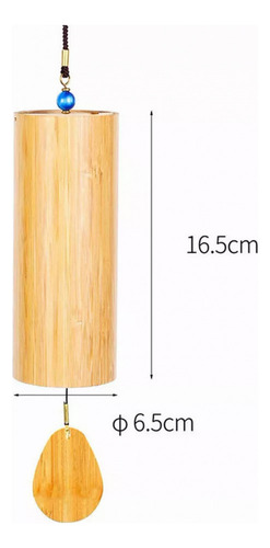 Campanas De Meditación De Bambú Chakra Chime Para Exterior.