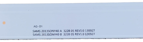 Tira Leds 40 Para Sony Kdl-40r480b Kdl-40r450b (10t5l) Alum