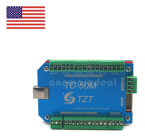 Eje 6 50khz Cnc Mach3 Movimiento Control Tablero Controlador