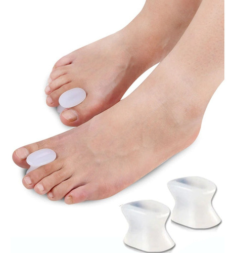 Imagem 5 de 7 de Separador De Dedos Dos Pés Em Silicone Confortável