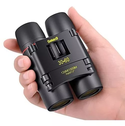 Binocular Prismáticos Compactos De 30 X 60, Pequeños Prismát