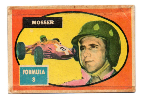 Figurita Tarjeton Futbol Campeon 1966 Mosser N° 107 Formula