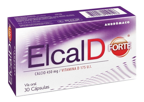 Elcal D Forte 30 Capsulas