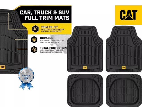 Tapetes 4pz Uso Rudo Caterpillar Acura Tl 2007