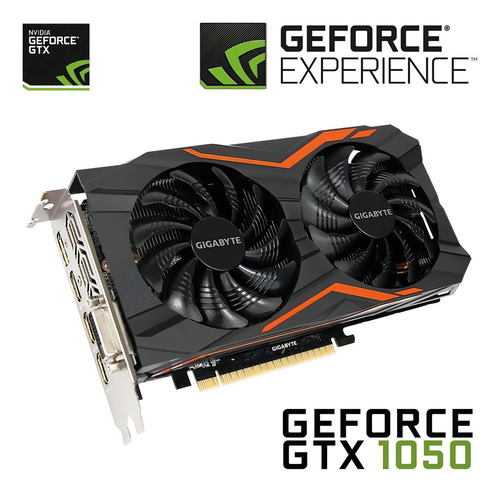 Placa de vídeo Nvidia Gigabyte GeForce 10 Series GTX 1050 2GB