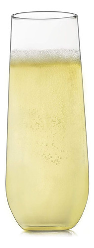 Libbey Copa De 8.5 Oz. Copa De Champagne Sin Pie  Juego De 