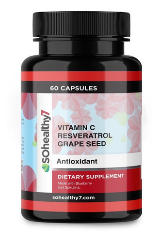 Resveratrol Antioxidante - 60 Capsulas | Sh7