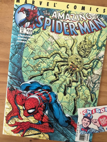 Comic Set - Amazing Spider-man #472 - #475 Scott Campbell (Usado)