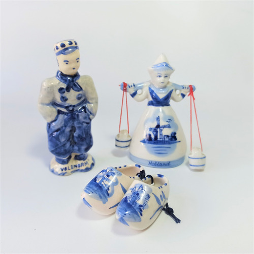 Adornos En Porcelana Delft Blue Holandesa.