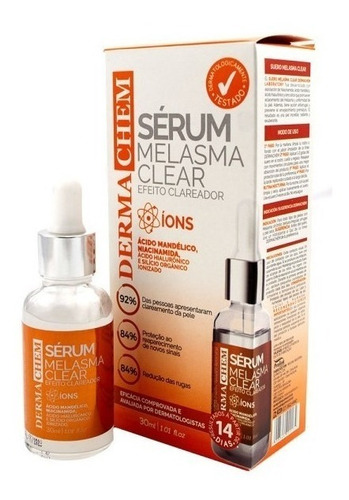 Sérum Facial  Clareador De Manchas Melasma Clear Derma Chem 