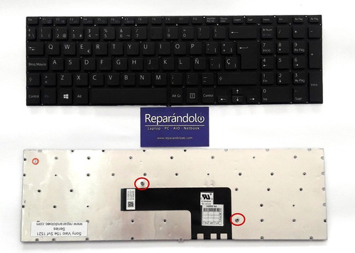 Teclado Para Laptop Sony Vaio 15e, Svf1521