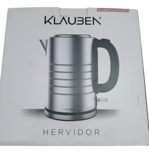 Hervidor Klauben 1.7l Acero Inoxidable 2200w 