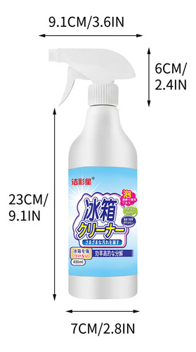 Limpiador Desodorante Para Refrigerador, Congelador, Microon