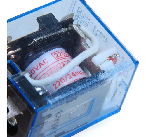 Ly2n J Ly2nj Ac 220v 10a Relé De Relé De Alimentación De 8 P