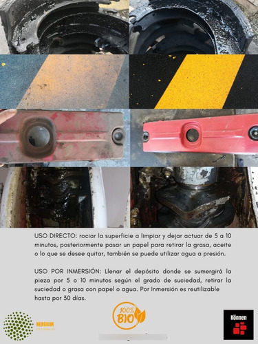 Desengrasante Ecológico, Quita Todo Tipo De Grasas 10 +2