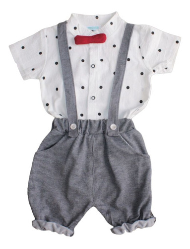 Conjunto De Niño Con Tirantes. Marca Garanimals 